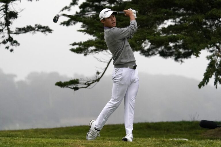 Schauffele and Morikawa are tied at the PGA Championship with a lot of company, except for Scheffler