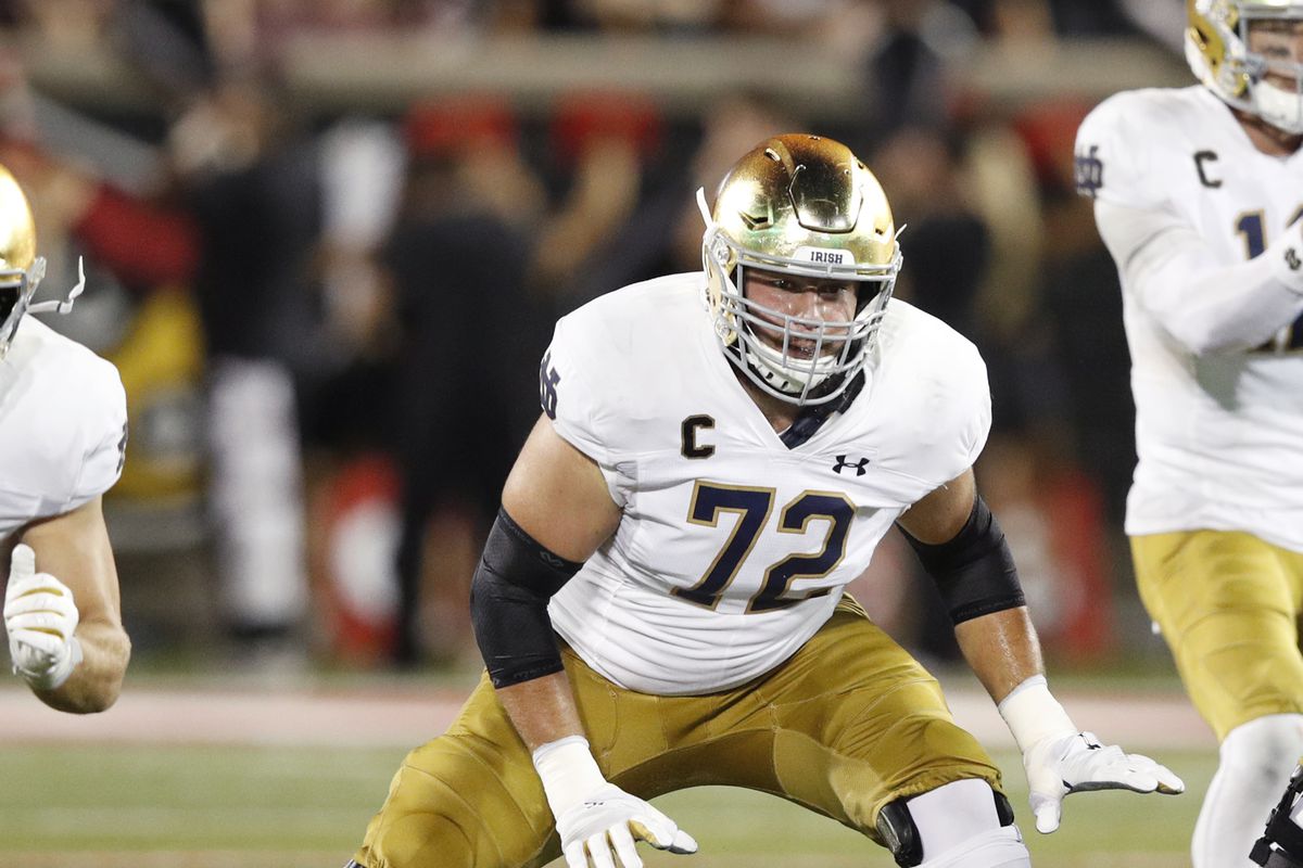 2021 NFL Draft: Offensive Tackle Robert Hainsey, Notre Dame, Round 3 Pick  95 Interview, Reactions, Quotes