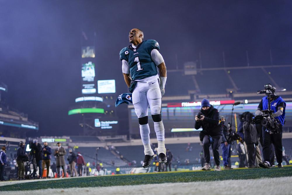 Jalen Hurts, Eagles soar into Super Bowl with rout of 49ers in NFC  championship