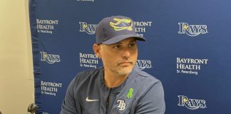 Tampa Bay Rays Manager Kevin Cash
