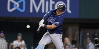 Ji-Man Choi Doubles In Extra Innings In Rays Win Over Rangers