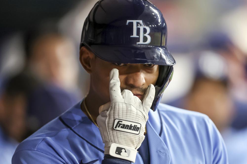 Playoff-bound Rays score 2 in 9th to beat Angels 5-4