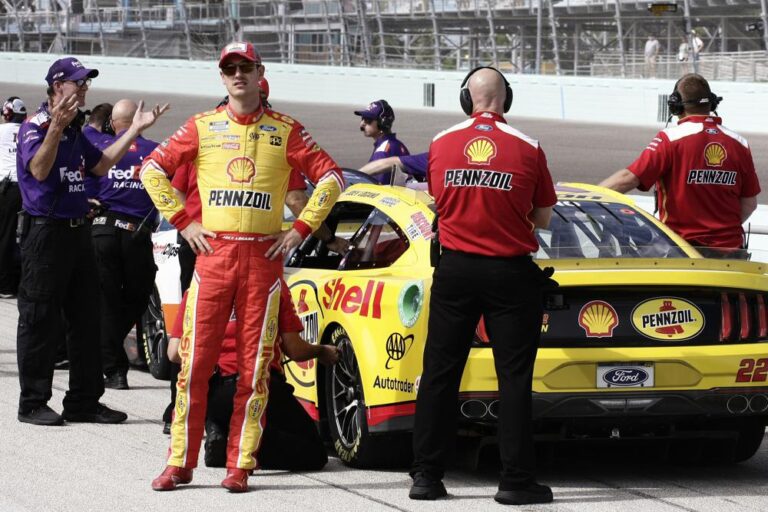 Joey Logano seizes fresh chance in NASCAR playoffs to take spot in championship finale in his Penske Ford