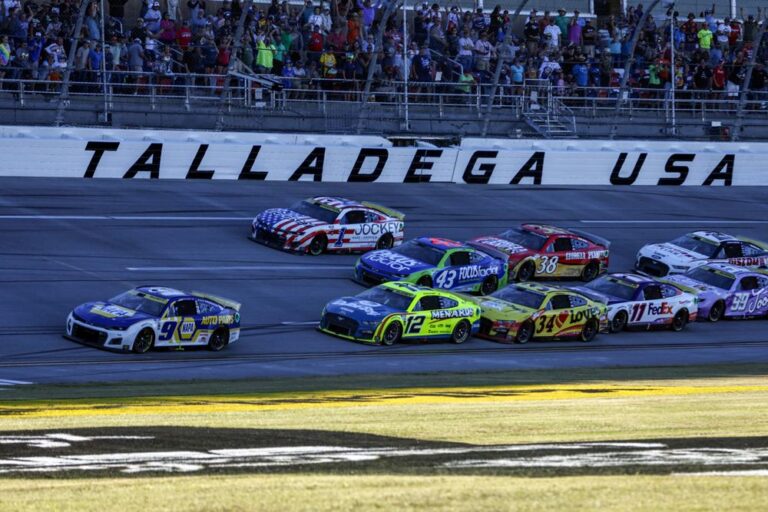 Live Audio Coverage NASCAR: Talladega Superspeedway will play host to the second race in the Round of 12. 2 PM NBC/Peacock