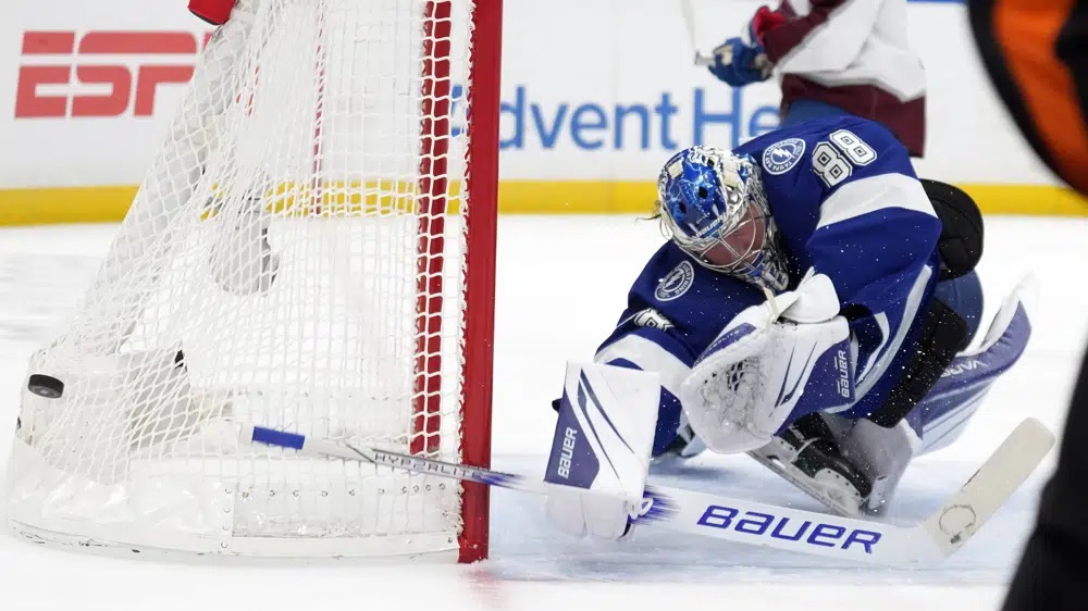 Andrei Vasilevskiy has had 3 shutout games with constant godly