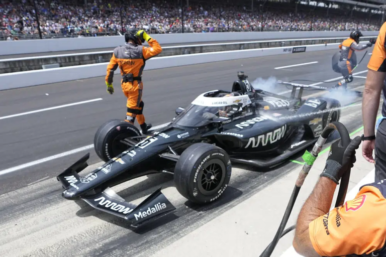 Arrow McLaren’s brilliant Indianapolis 500 ends in bitter disappointment