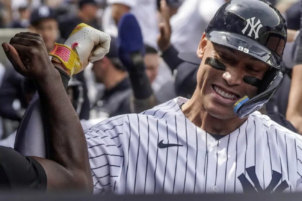 Aaron Judge Homers Twice As Yankees Rally From Down Six To Defeat Rays