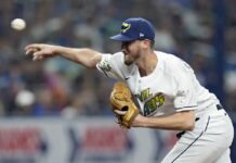 Cooper Criswell First Big League Win As Rays Pound Dodgers 9-3