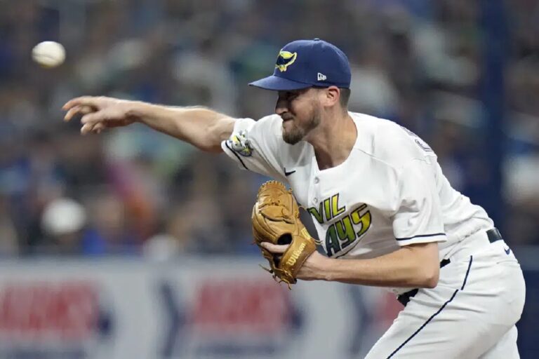 Cooper Criswell First Big League Win As Rays Pound Dodgers 9-3