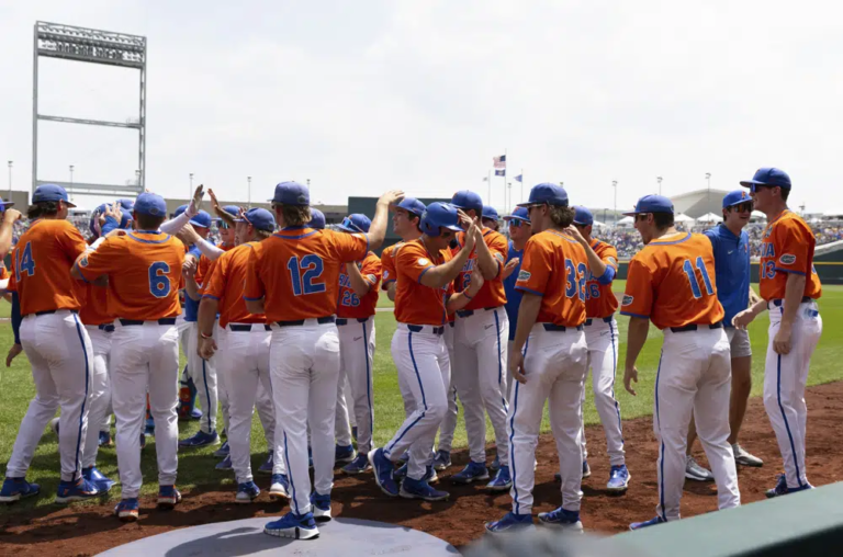 Florida sets College World Series record for runs with 24-4 win over LSU to force deciding. Winner take all game tonight 7 PM on ESPN