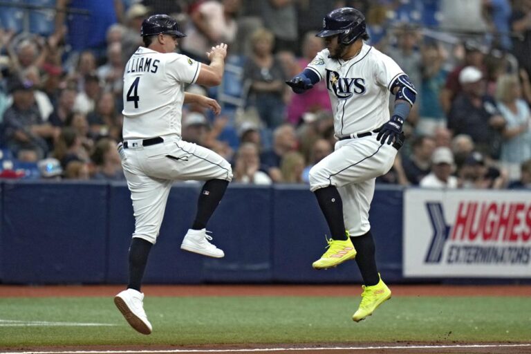 Harold Ramirez Celebrates Homer In Rays 4-2 Win Over Twins