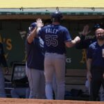 Luke Raley Homer Leads Rays To 4-3 Win OVer Athletics