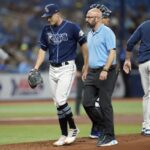 McClanahan exits with back stiffness in Rays loss to Royals
