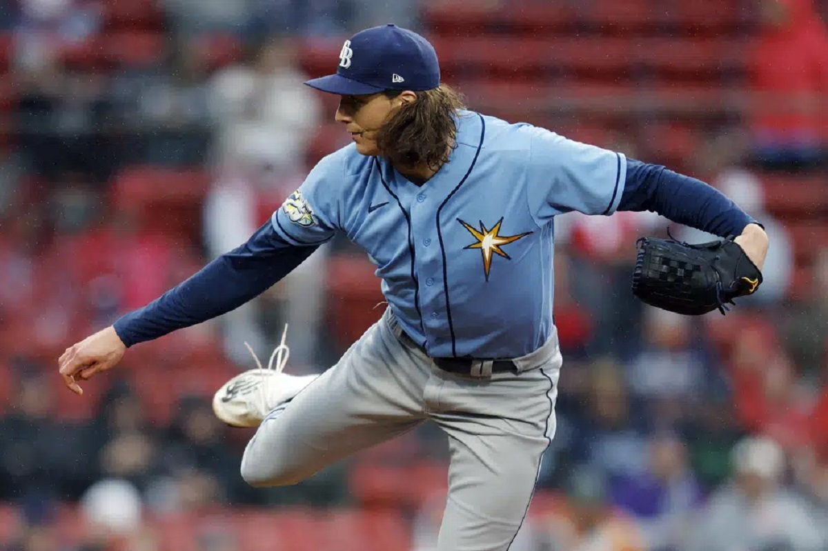 Tyler Glasnow Sharp As Rays Win Game Two To Split With Red Sox