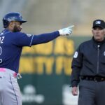 Yandy Diaz And Rays End Atheltics 7-game win streak