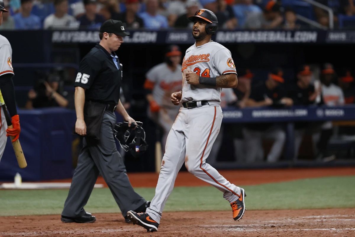 Aaron Hicks Scores Winning Run as Rays Woes Continue In Loss To Orioles