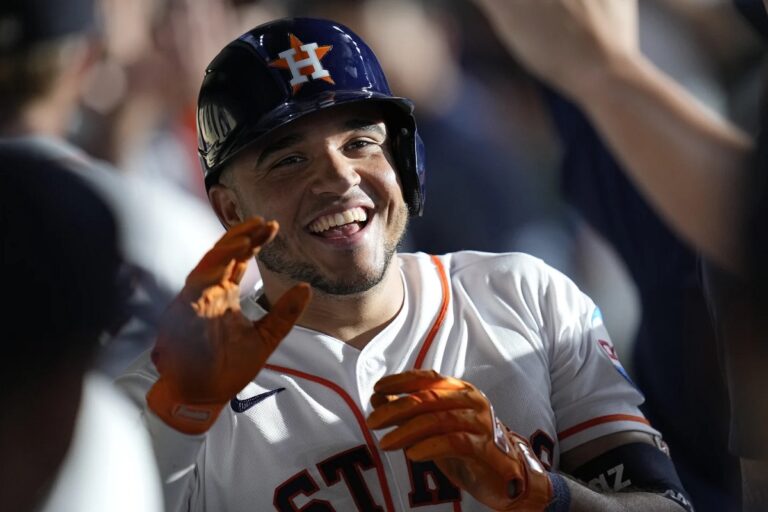 Yainer Diaz Homers As Astros Pummel Rays