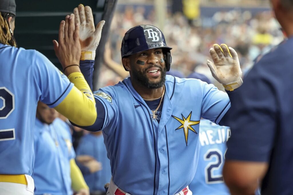 Yandy Diaz Homers In Rays 10-4 Win Over Braves To End Seven Game Skid