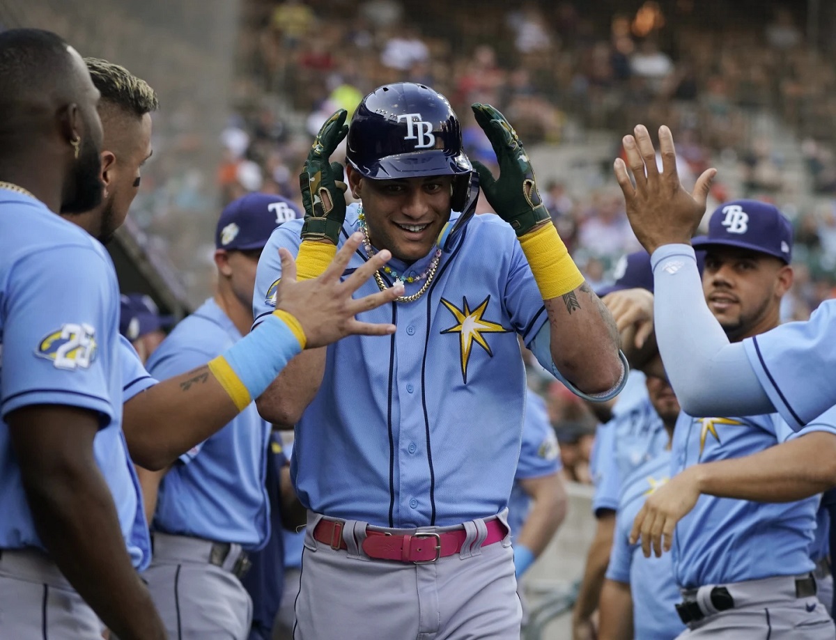 Jose Siri Homers and Drives in Three as Rays Route Tigers 8-0