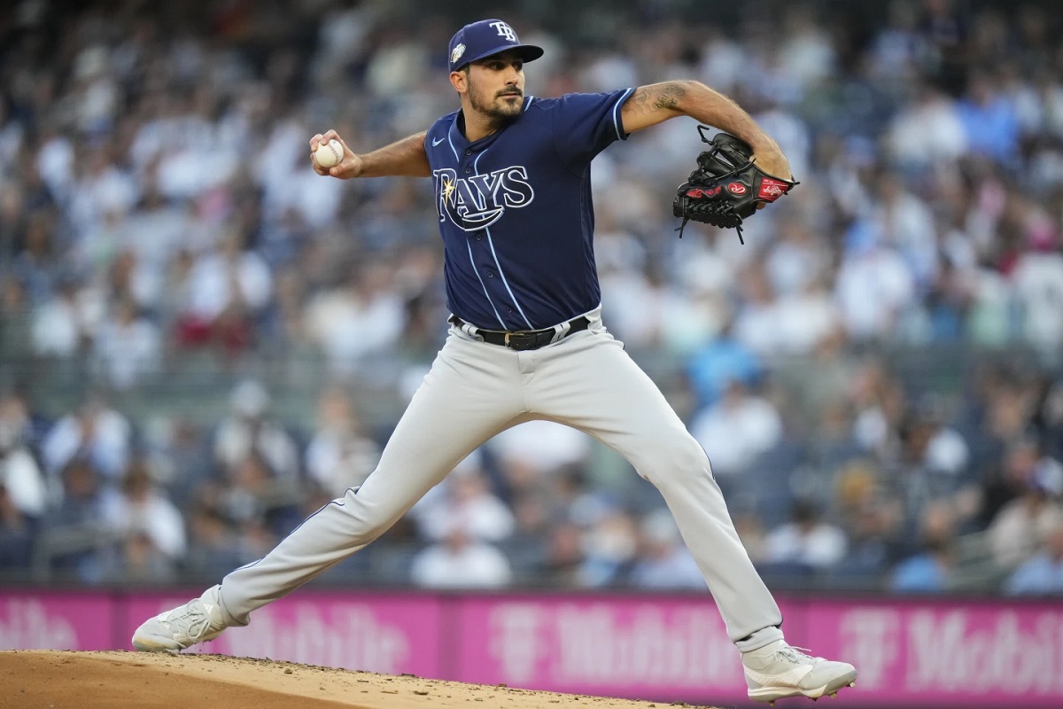 Zach Eflin Wins 12th Game As Rays Roll Yankees