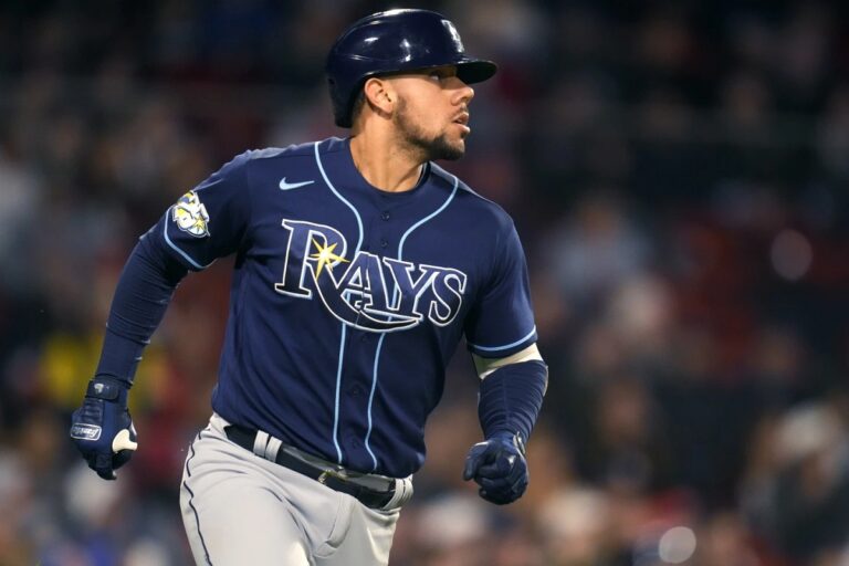 Rene Pinto Homers in Rays Win Over Red Sox