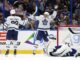 Tavares Celebrates Leafs Win Over Lightning