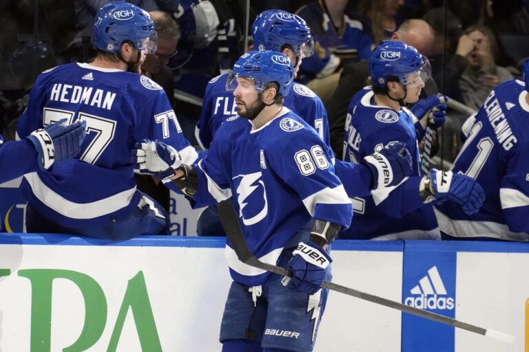 Kucherov Blistering Hot As Lightning Win