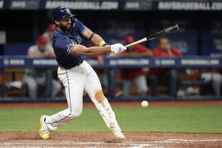 Amed Roasrio Walkoff Hit Leads Rays Past Angels