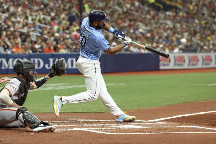 Amed Rosario Homers In Rays 9-4 Win Over Giants