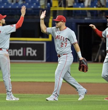 Angels Score Two In Ninth To Defeat Rays
