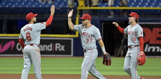 Angels Score Two In Ninth To Defeat Rays