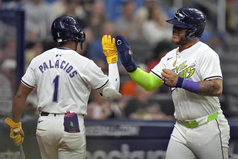 Harold Ramirez Crosses Plate In Rays Win