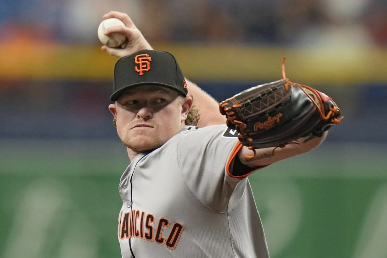 LOGAN WEBB SEVEN STRONG INNINGS IN GIANTS 11-2 WIN OVER RAYS