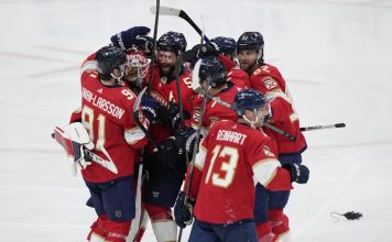 Panthers Beat Lightning 3-2 In OT