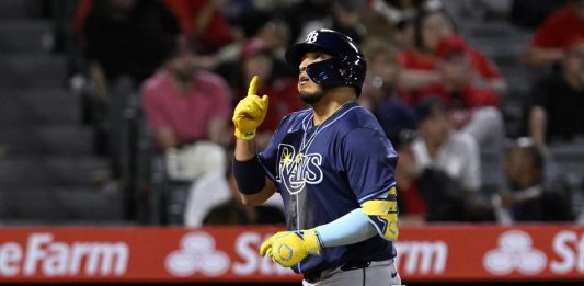 Paredes Homers In Rays 6-4 Win Over Angels