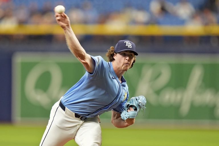 Ryan Pepiot pitches 6 strong innings as Rays beat Angels 2-1