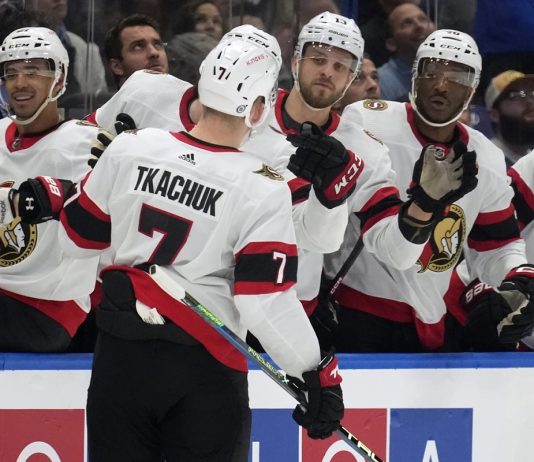 Tkachuk Scores Only Goal In Shootout As Senators Defeat Lightning