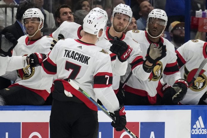 Tkachuk Scores Only Goal In Shootout As Senators Defeat Lightning