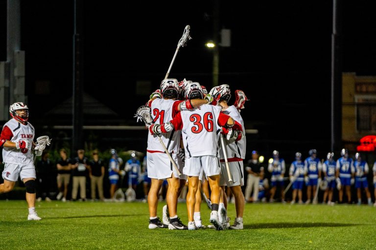 The University of Tampa scores the No. 1 seed in the Men’s D-II Lacrosse National Championship Tournament.