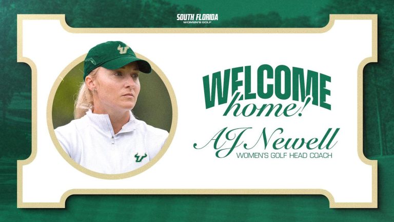 Tampa Native AJ Newell Named Head Coach Of University Of South Florida Women’s Golf