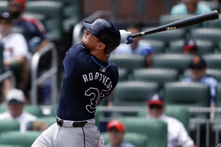 Rortvedt Grand Slam Helps Rays Avoid Sweep In Atlanta