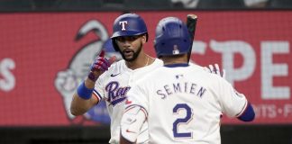 Marcus Semien Homers As Rays Fall To Rangers