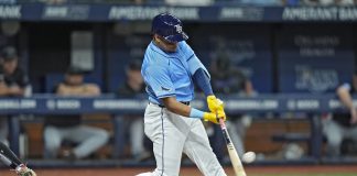 Morel Homers In Rays Debut