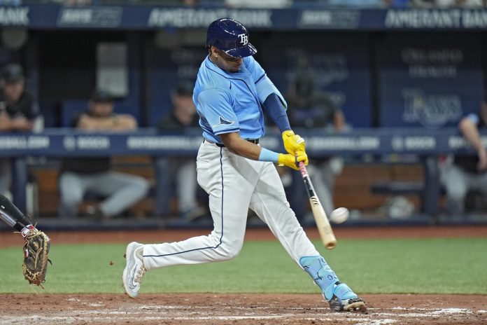 Morel Homers In Rays Debut