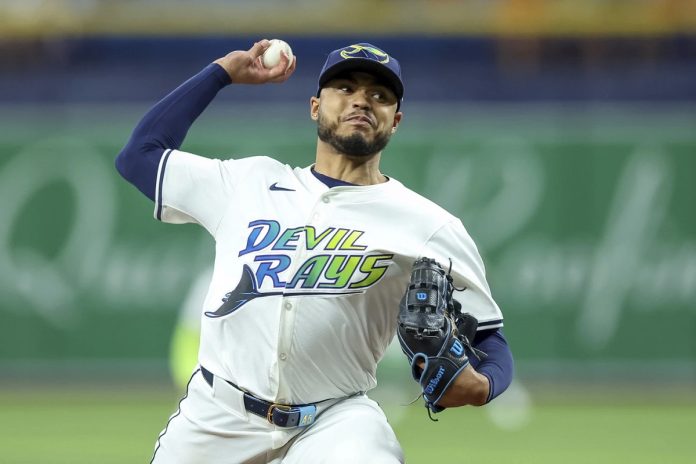 Taj Bradley Strong Outing in Rays Win Over Guardians