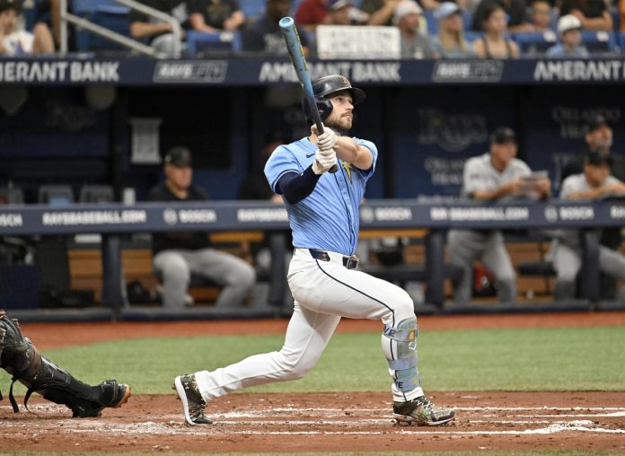 Brandon Lowe Swats 2-Run Homer As Rays Sweep Diamondbacks