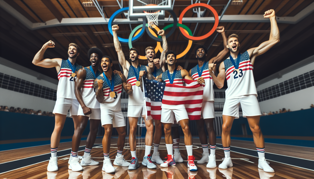 L’équipe masculine de basket-ball des États-Unis remporte l’or contre la France !!