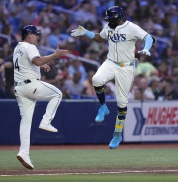 Caminero Homers In Rays Win Over Red Sox