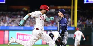 Castellanos Scores As Phillies Sweep Rays