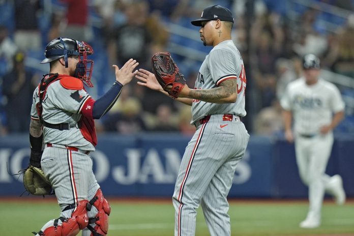 Duran Celebrates Slamming Door On Rays In Twins Win